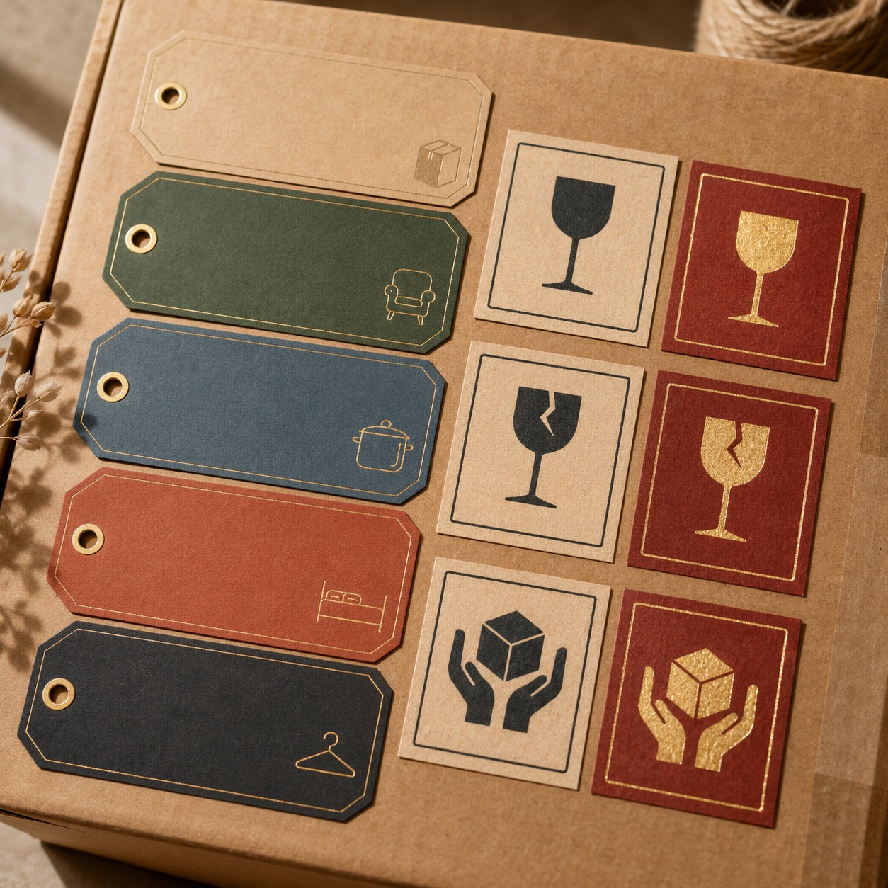 Moving Box Labels